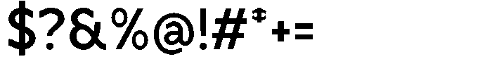Regiko Font OTHER CHARS