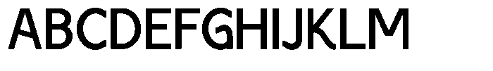 Regiko Font UPPERCASE