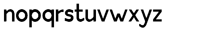 Regiko Font LOWERCASE