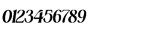 Regilla Italic Font OTHER CHARS