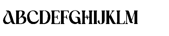 Regilla Regular Font UPPERCASE