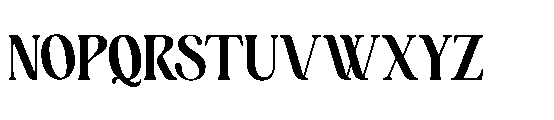 Regilla Regular Font UPPERCASE