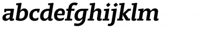 Regime DemiBold Italic Font LOWERCASE