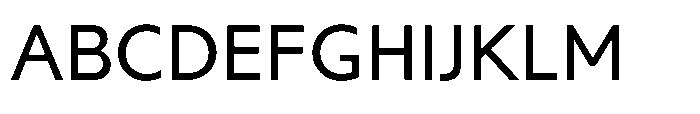 Regine Regina Standard Medium Font UPPERCASE