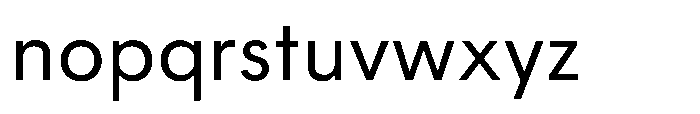 Regine Regina Standard Medium Font LOWERCASE