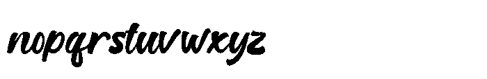 Reginetta Font LOWERCASE