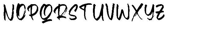 Reginy Font UPPERCASE