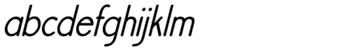 Register Sans BTN Cond Bold Oblique Font LOWERCASE