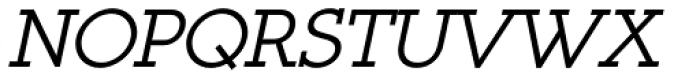 Register Serif BTN Bold Oblique Font UPPERCASE