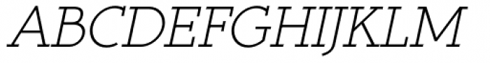 Register Serif BTN SC Oblique Font UPPERCASE