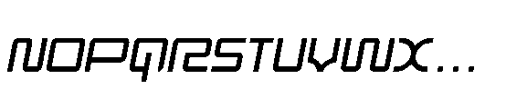 Regixa Norm Italic Regular Font LOWERCASE