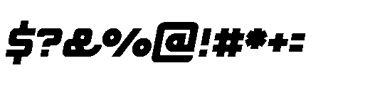 Regixa Norm Regixa Extra Bold Italic Regular Font OTHER CHARS