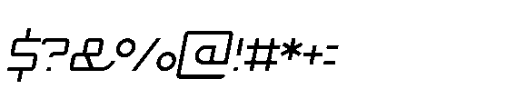 Regixa Norm Regixa Light Italic Regular Font OTHER CHARS