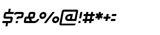 Regixa Norm Regixa Medium Italic Regular Font OTHER CHARS