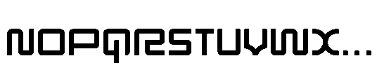 Regixa Norm Regixa Medium Regular Font UPPERCASE