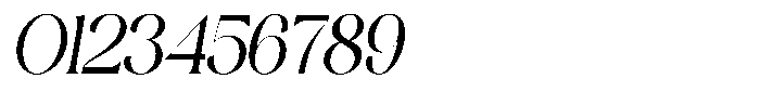 Reglica Italic Font OTHER CHARS