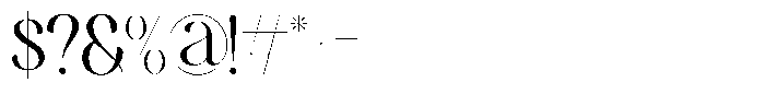 Reglica Regular Font OTHER CHARS