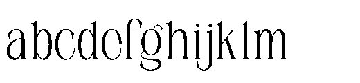 Reglika Mosta Light FONT