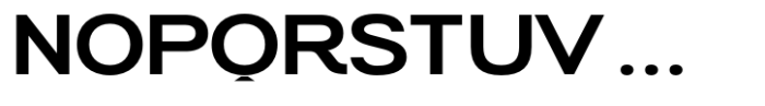 Regnum Black Expanded Font UPPERCASE