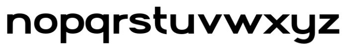 Regnum Black Expanded Font LOWERCASE