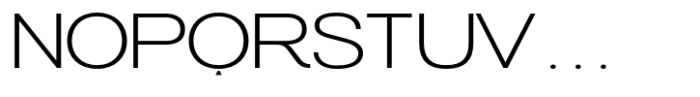 Regnum Light Expanded Font UPPERCASE