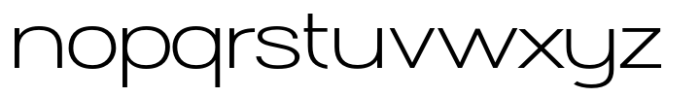 Regnum Light Expanded Font LOWERCASE