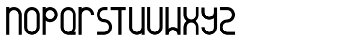 Regular Bien Font LOWERCASE