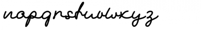 Regulation Signature Regular Font LOWERCASE