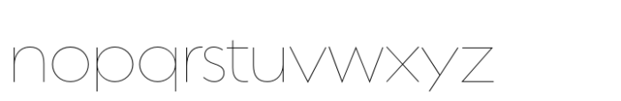 Regulator Nova Alts Thin Font LOWERCASE