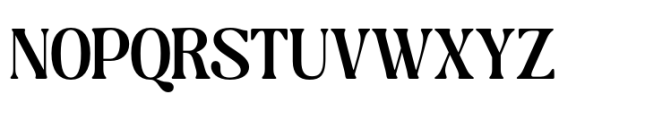 Regus Display Regular Font UPPERCASE