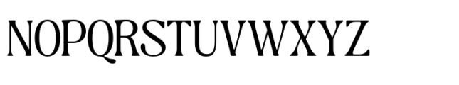 Regus Display Thin Font UPPERCASE