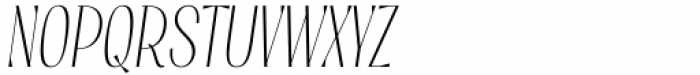 Regysca Oblique Font LOWERCASE