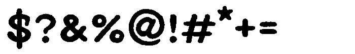 Rehative Font OTHER CHARS