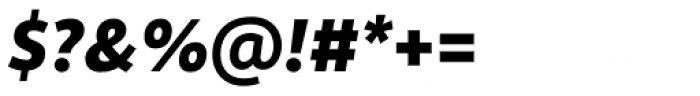 Rehn ExtraBold Italic Font OTHER CHARS