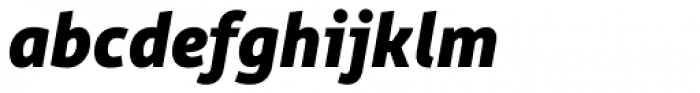 Rehn ExtraBold Italic Font LOWERCASE