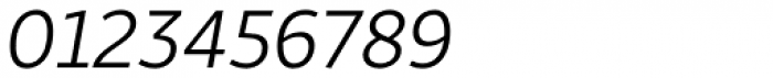 Rehn Light Italic Font OTHER CHARS