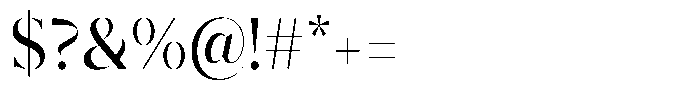 Reicha Variable Regular Font OTHER CHARS
