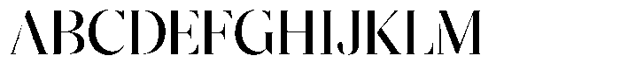 Reicha Variable Regular Font UPPERCASE
