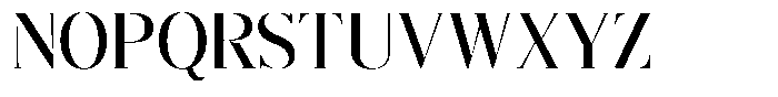 Reicha Variable Regular Font UPPERCASE