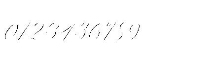 Reichamerina 230 Italic Font OTHER CHARS
