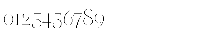 Reichamerina 230 Font OTHER CHARS