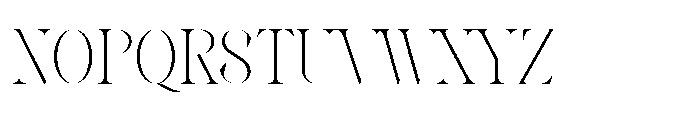 Reichamerina 330 Font UPPERCASE