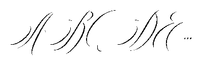 Reichamerina 430 Italic Font UPPERCASE