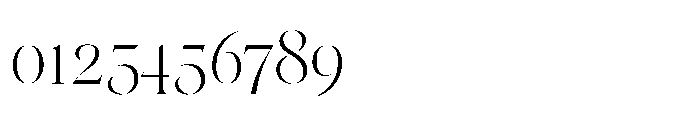 Reichamerina 430 Font OTHER CHARS
