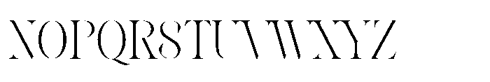 Reichamerina 430 Font UPPERCASE