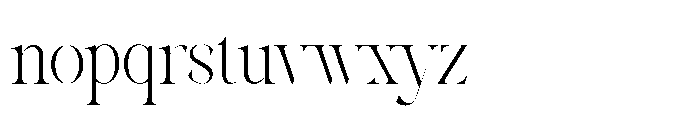 Reichamerina 430 Font LOWERCASE