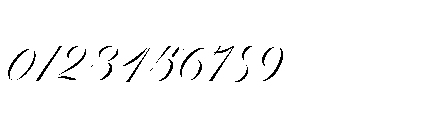 Reichamerina 530 Italic Font OTHER CHARS