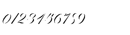 Reichamerina 630 Italic Font OTHER CHARS