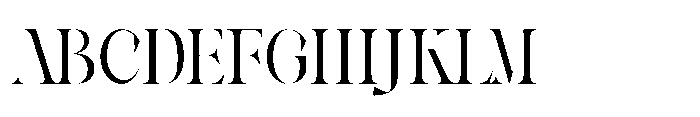 Reichamerina 630 Font UPPERCASE