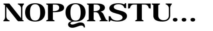 Reigans Bold Expanded Font UPPERCASE